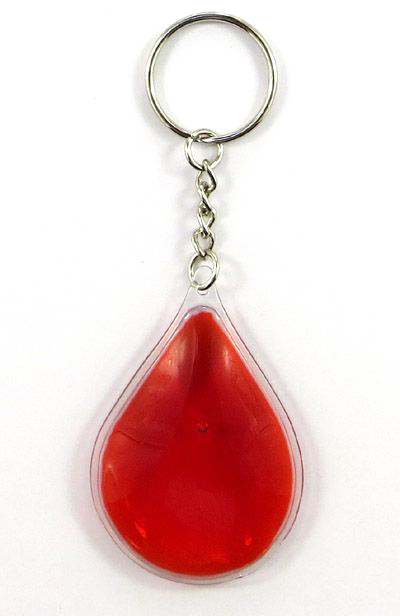 liquid filled keychain