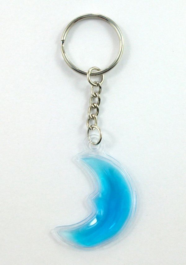 liquid filled keychain