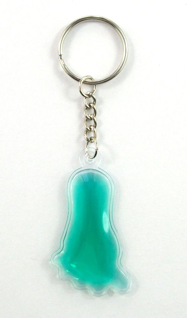 liquid filled keychain