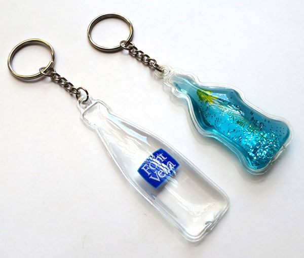 liquid filled keychain