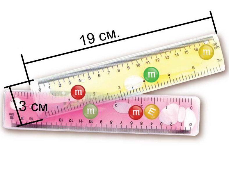 liquid filled PVC ruler