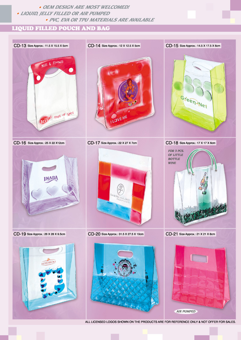 liquid PVC bag