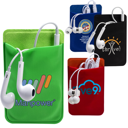 microfiber card holder