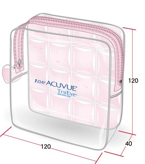 liquid filled cosmetic bag